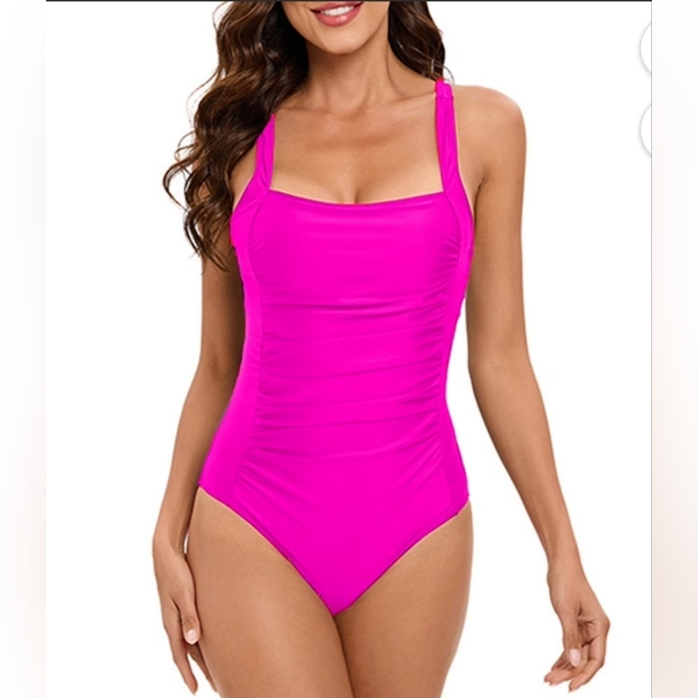 Pink one piece SwimsuitXXL size
